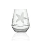 Starfish 18oz Stemless Wine Tumbler Glass - Mellow Monkey
