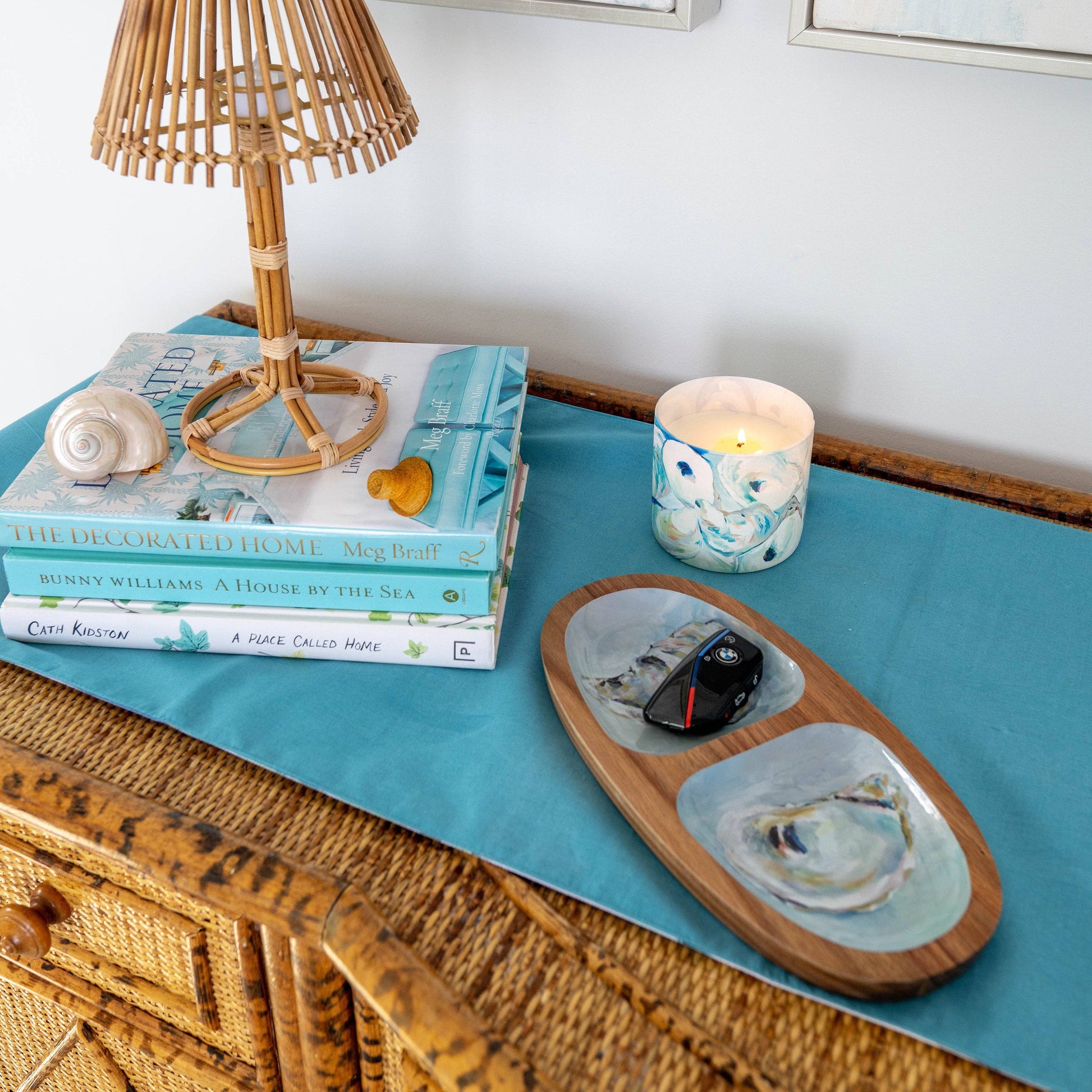 Providence Oval Wooden Serving Tray - Kim Hovell Art - Mellow Monkey