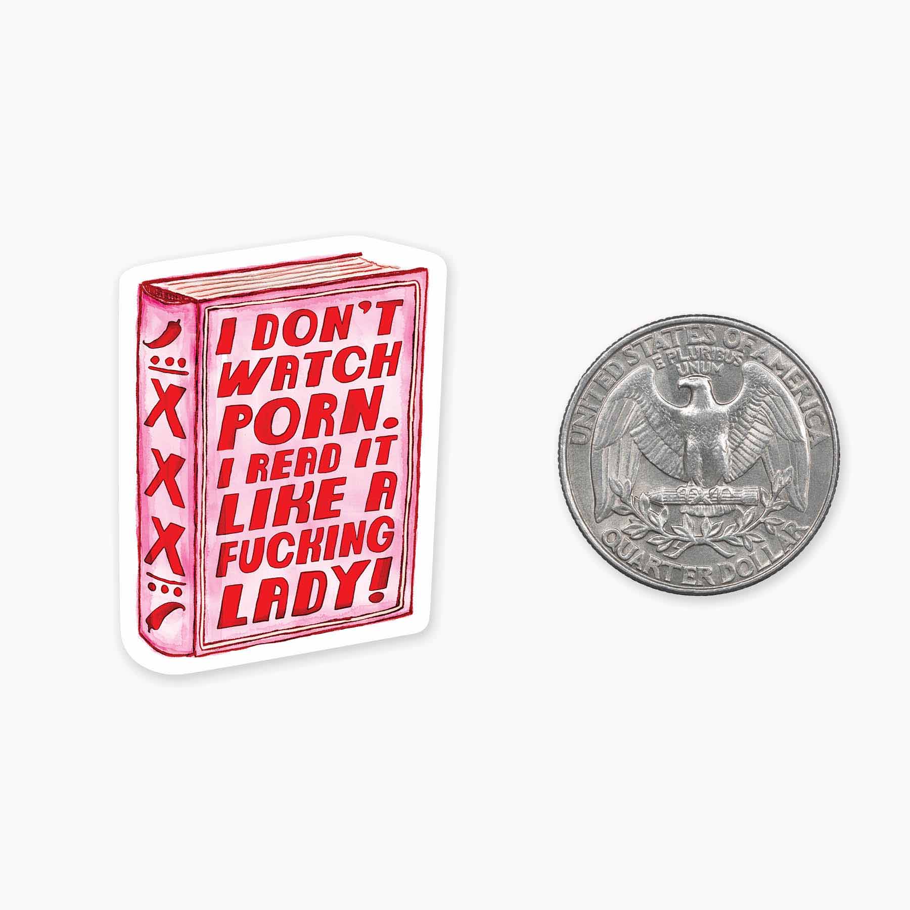 Lady Porn - Mini Sticker #10 - Mellow Monkey