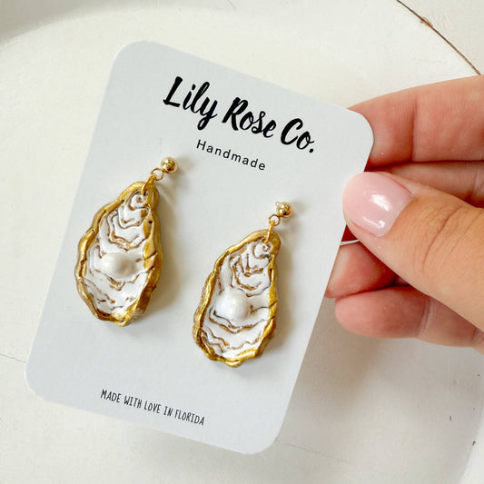 Oyster Earrings