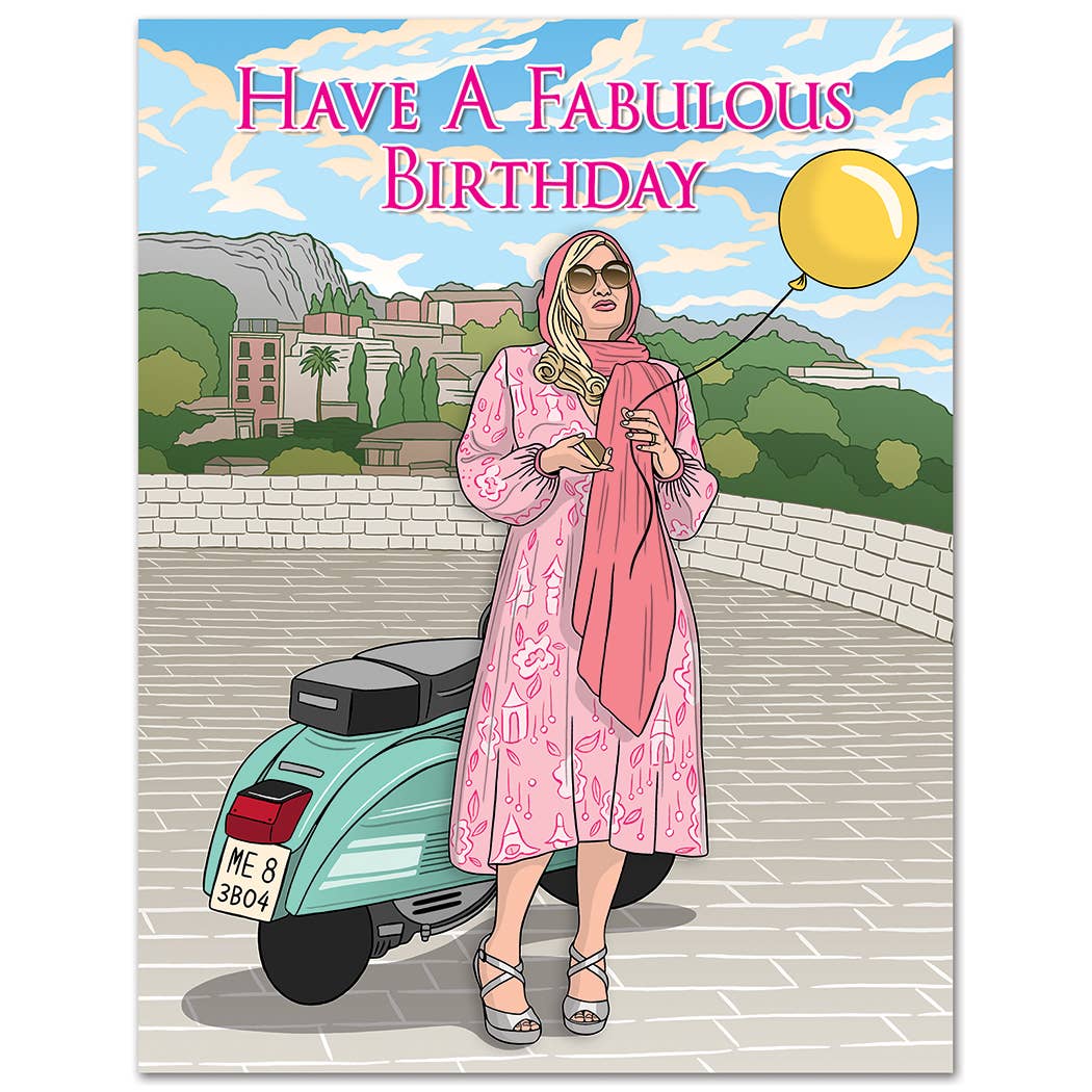 Lotus Fabulous Birthday Card - Mellow Monkey