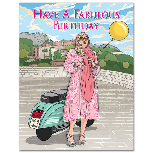Lotus Fabulous Birthday Card - Mellow Monkey