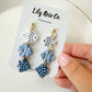 Three Tier Fish Clay Earrings - Mellow Monkey