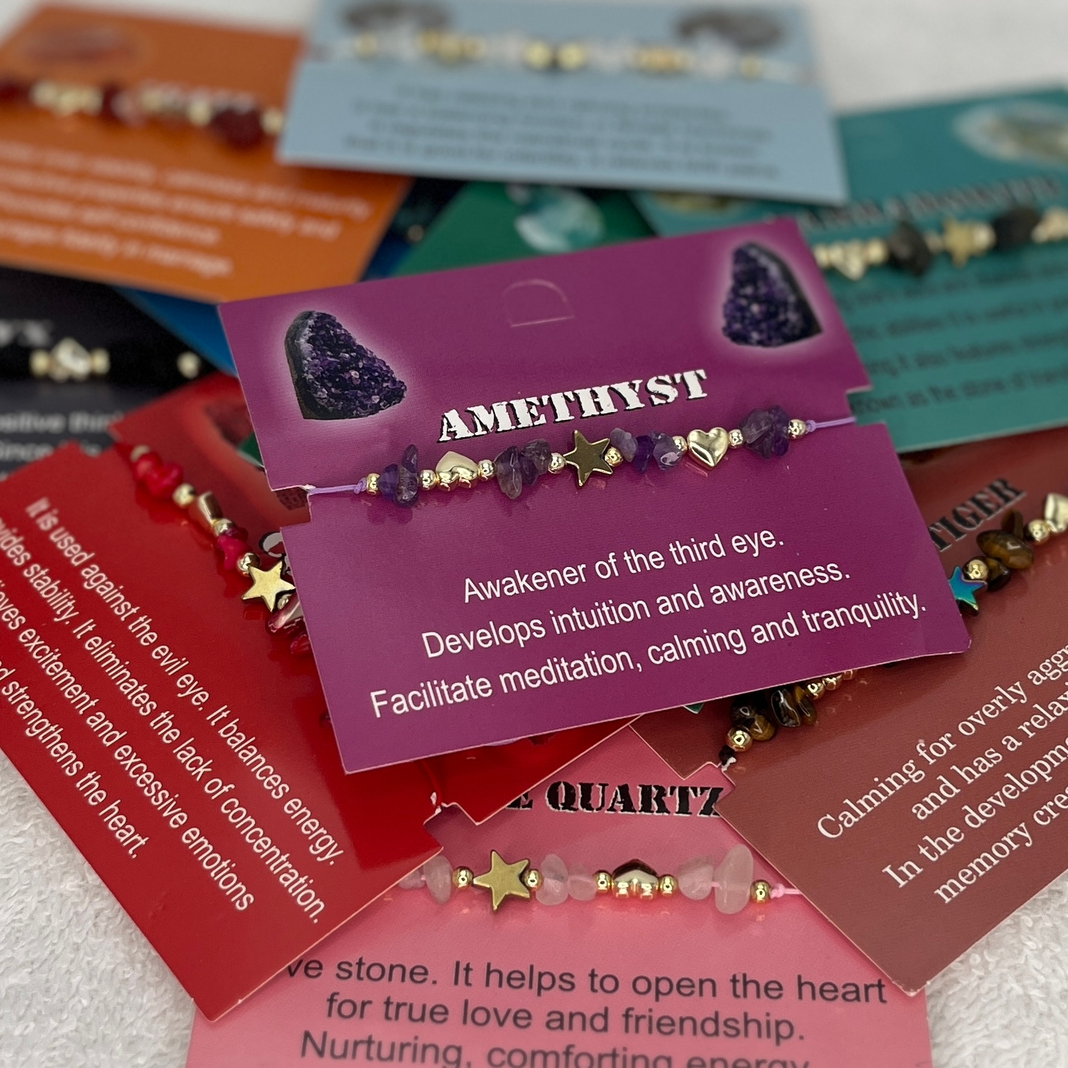 Zodiac Natural Stone Bracelet - Mellow Monkey