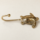 Brass Sea Turtle Wall Hook