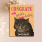 Congrats On Your New Baby (Don't Drop It) - Greeting Card - Mellow Monkey