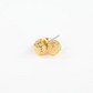 Monkey Fist Earrings - 14k Gold Dipped - Mellow Monkey