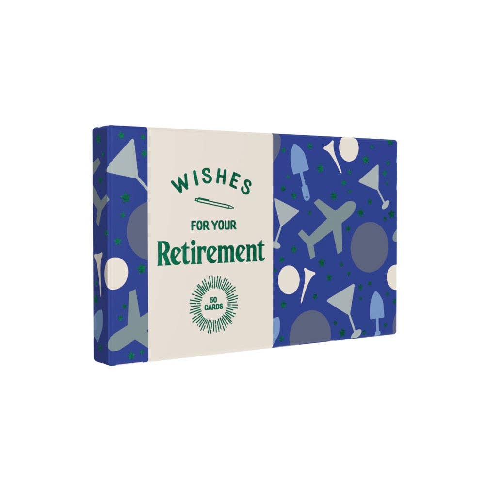 Wishes for Your Retirement - 50 Mini Cards - Mellow Monkey
