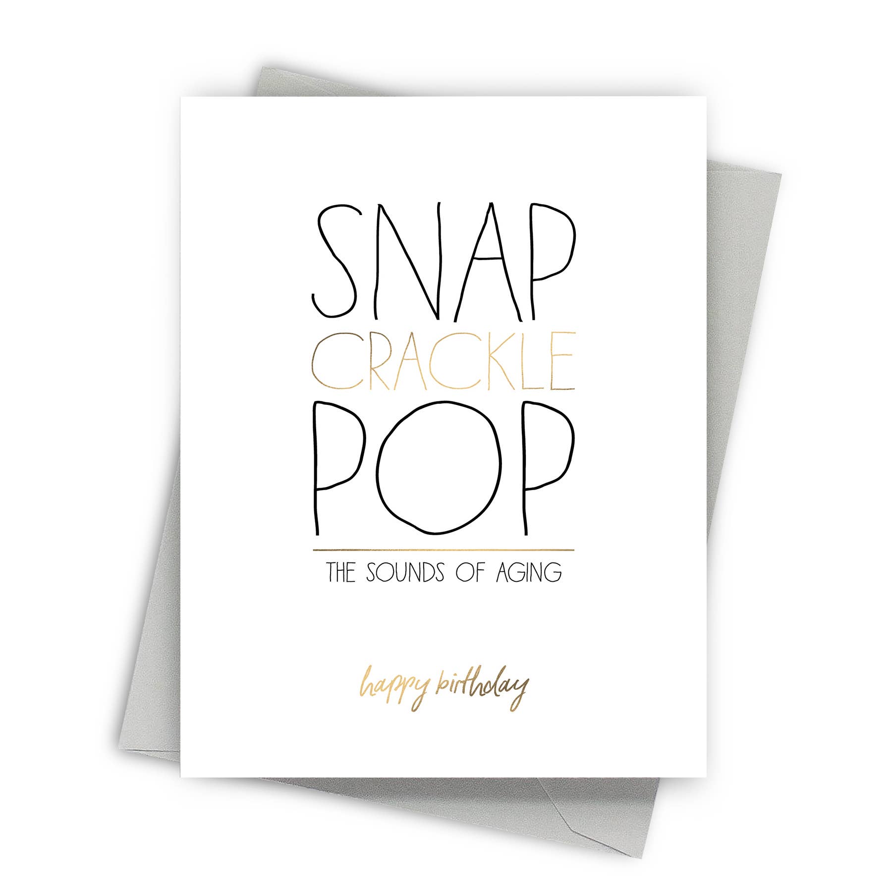 Snap Crackle Pop – Funny Birthday Card - Mellow Monkey