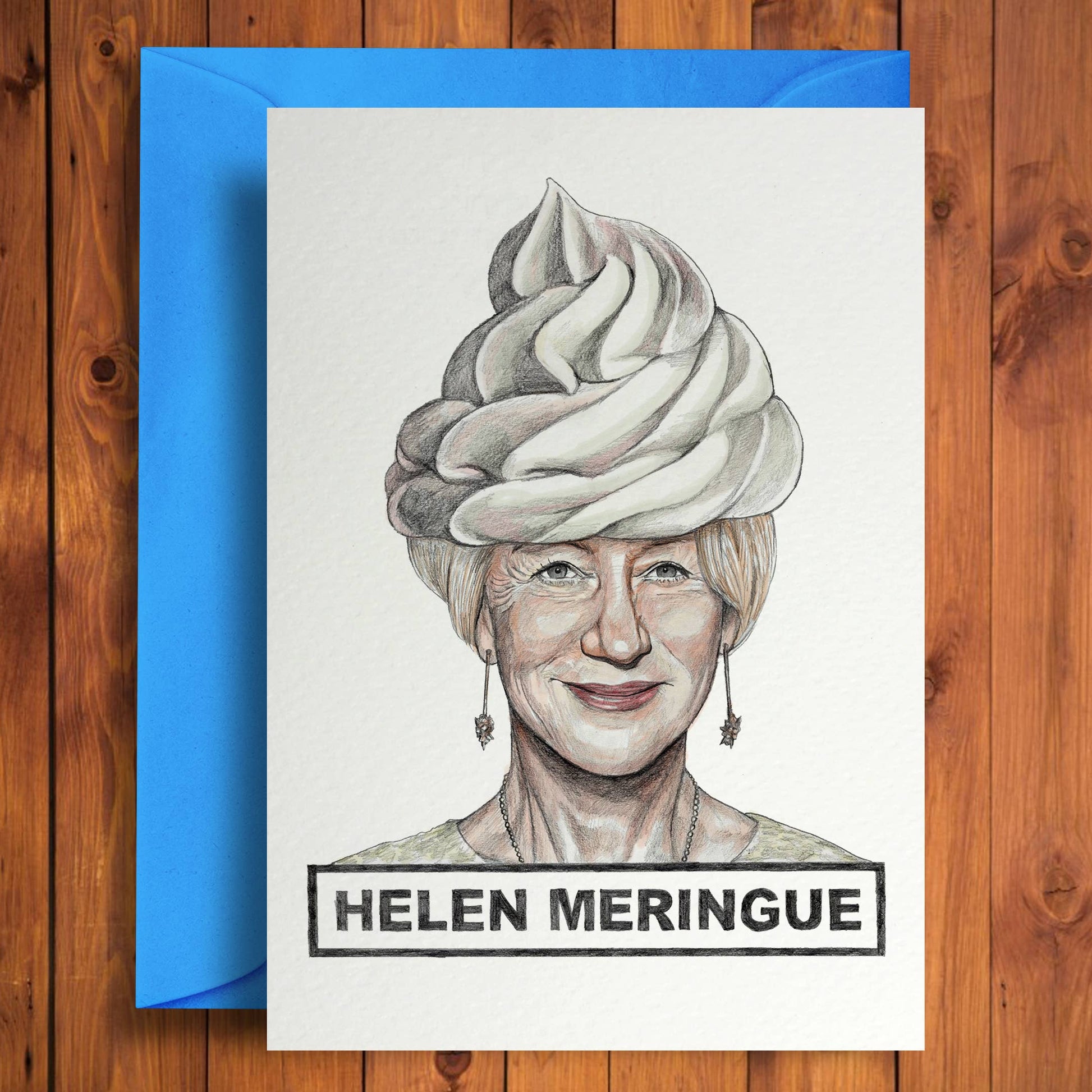 Helen Meringue - Greeting Card - Mellow Monkey
