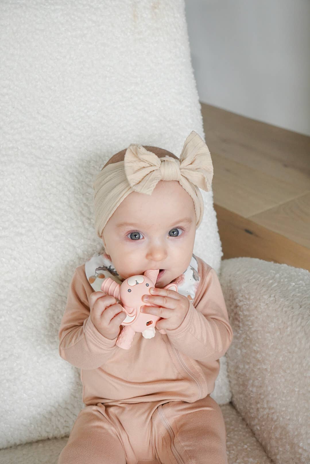 Ritzy Teether™ Baby Molar Teether - Bunny - Mellow Monkey