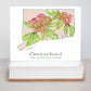 Connecticut Mountain Laurel State Flower Notecard Set of 8 - Mellow Monkey