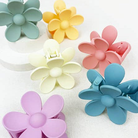 Hair Claw Clip - Daisy Matte - Mellow Monkey