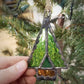 Stained Glass Tree Ornament: Symmetrical - Mellow Monkey