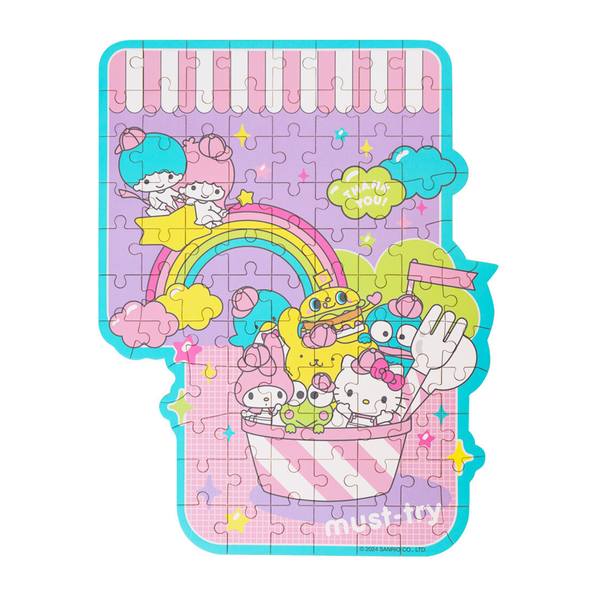 Hello Kitty® And Friends Jigsaw Puzzle: Yummy Delights – Mellow Monkey Hello Kitty® And Friends Jigsaw Puzzle: Yummy Delights – Mellow Monkey