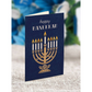 Freshcut Hanukkah Wishes Pop-Up Bouquet and Greeting Card - Mellow Monkey