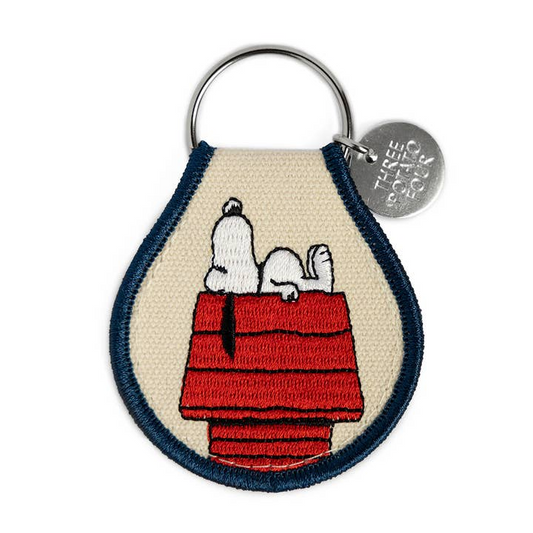 Peanuts® - Snoopy Doghouse Patch Keychain