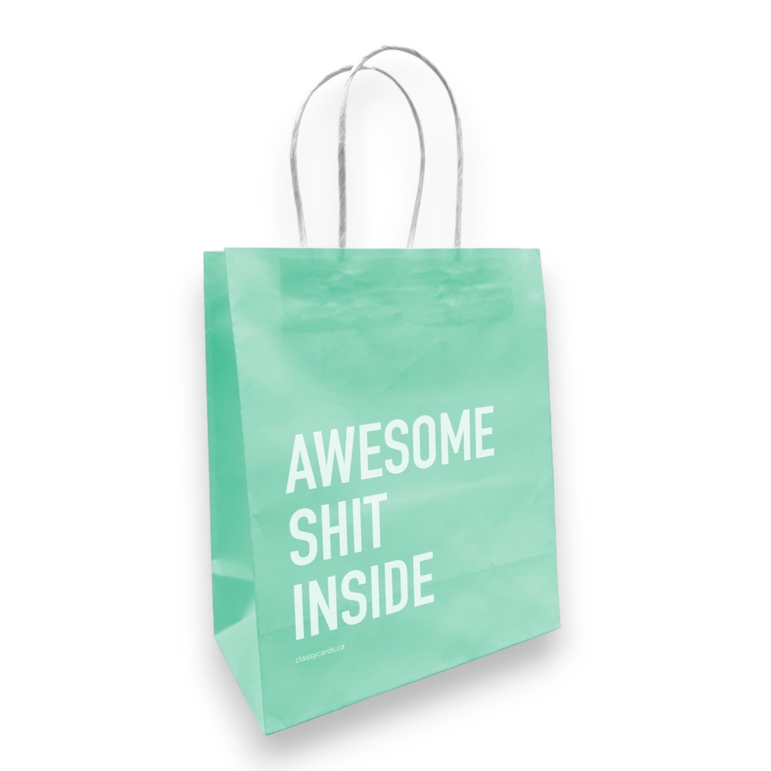 Awesome Shit Inside - Medium Gift Bag - Mellow Monkey