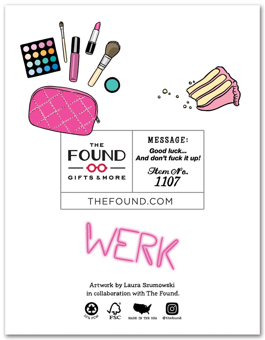 Drag Queen Happy Birthday Card - Mellow Monkey