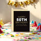 "Happy 50th Birthday! You're Not Over the Hill, Just Over Everyone's Bullshit." - Birthday Greeting Card - Mellow Monkey