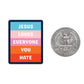 Jesus Loves - Mini Sticker #13 - Mellow Monkey