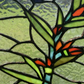 Happy Hummingbird Stained Glass Window Pane - 10-in - Mellow Monkey