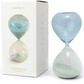 Seaglass Ombre 1 Hr Hourglass Timer - 9-1/4-in - Mellow Monkey