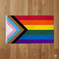 Daniel Quasar Nylon Pride Flag 5-ft x 3-ft