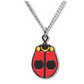 Ladybug - Charley Harper Inspired Necklace - Mellow Monkey