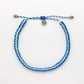 Hualalai Knotted Surf Anklet - Blue Aqua - Mellow Monkey