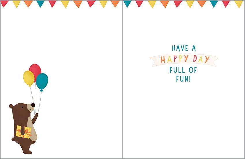 Birthday Greeting Card - Treehouse Party-Kids - Mellow Monkey