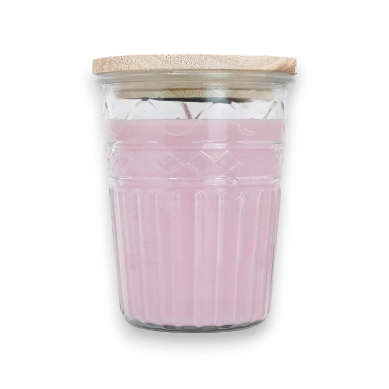 Summer Melon  - Swan Creek Timeless Crystal Jar 100% Soy Candle 12-oz - Mellow Monkey