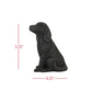 Cast Iron Dog Figure - 5-in - Mellow Monkey