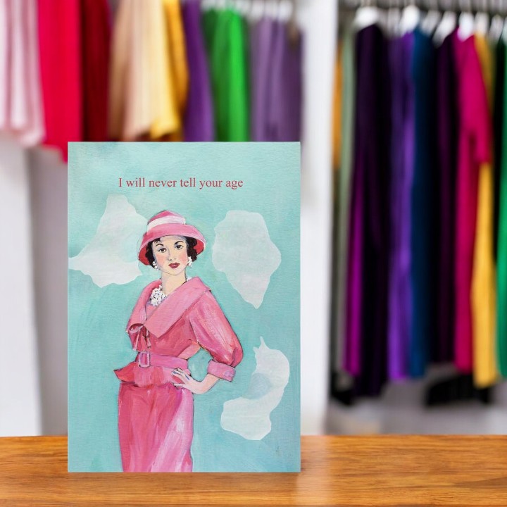 I Will Never Tell Your Age - Birthday Greeting Card - Mellow Monkey