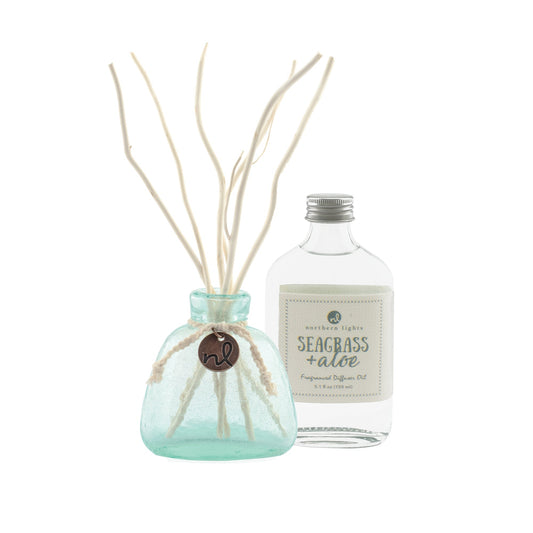 Windward - Seagrass and Aloe - Reed Diffuser - Mellow Monkey