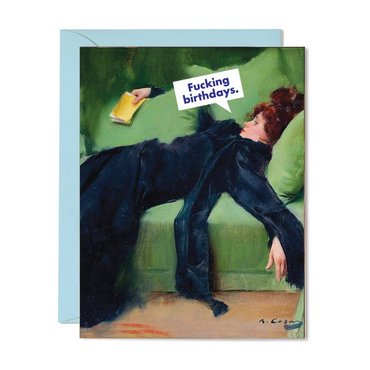 Fucking Birthdays - Birthday Greeting Card - Mellow Monkey