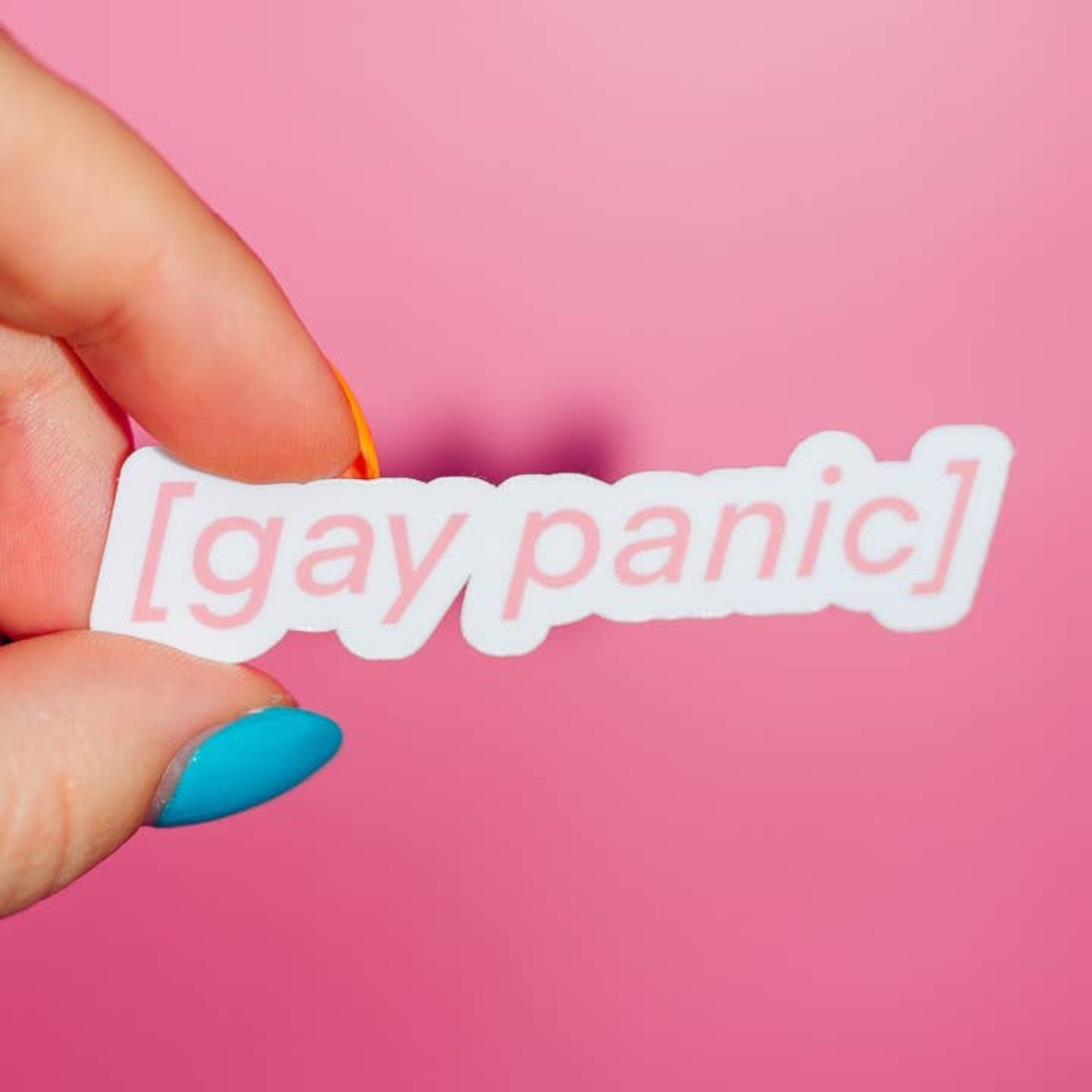 Gay Panic Sticker - Mellow Monkey