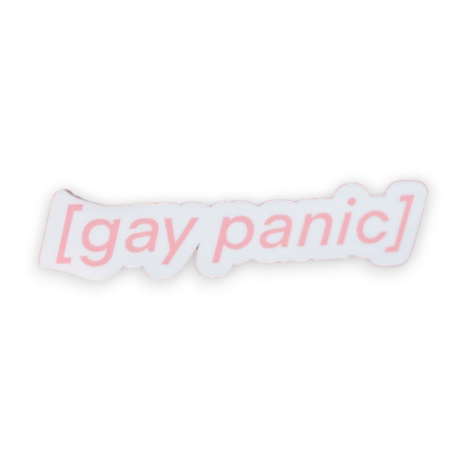 Gay Panic Sticker - Mellow Monkey