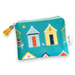 Beach Hut Fabric Coin Purse Pouch - Mellow Monkey