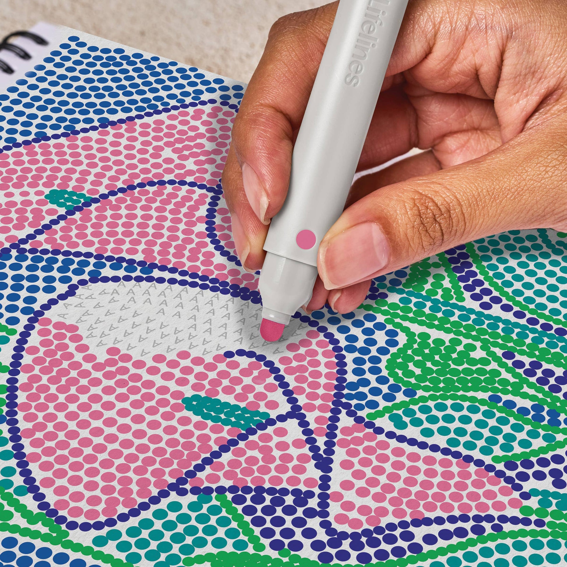 FlowArt - Dot by Letter - Botanicals - Mellow Monkey