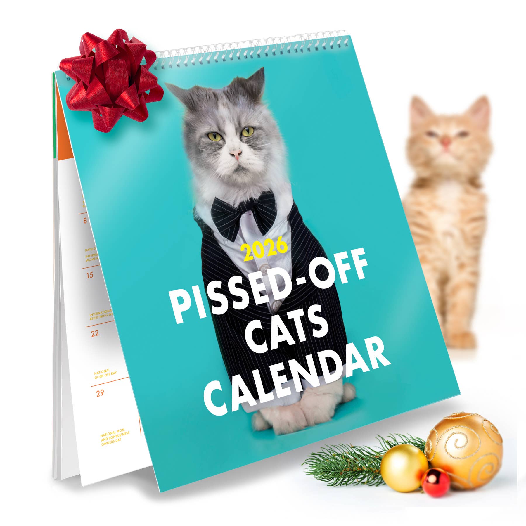 2026 Pissed Off Cats Calendar - Mellow Monkey