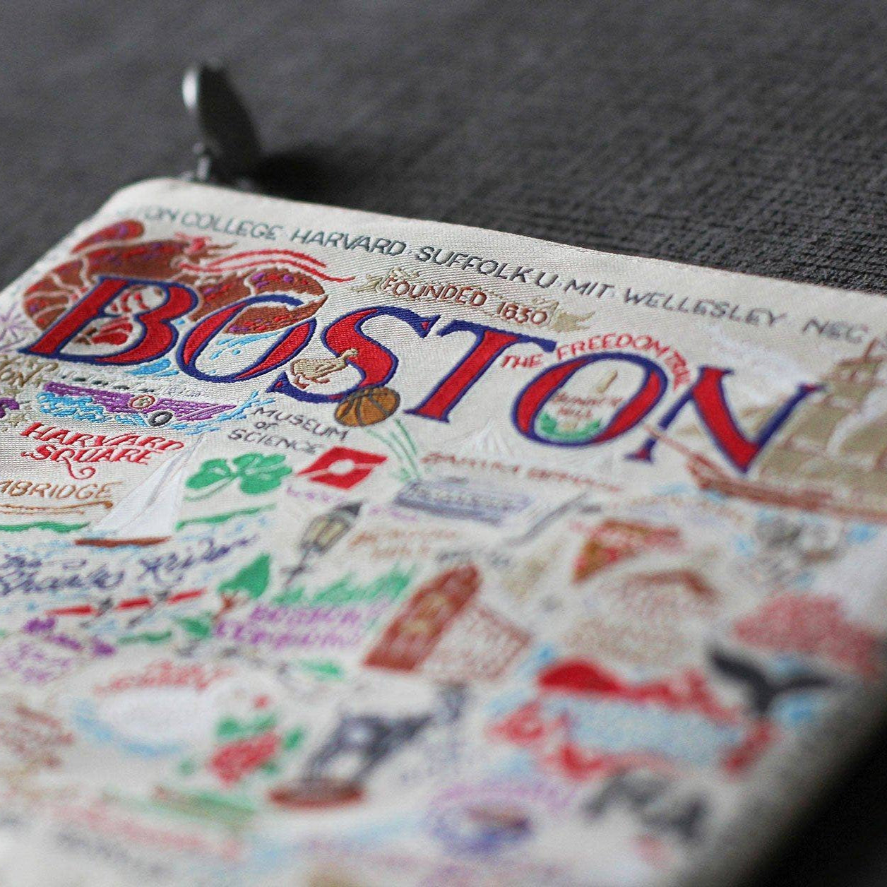 Boston Zip Pouch - Mellow Monkey