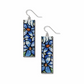 Tiffany Clematis - Stained Glass Inspired Earrings - Mellow Monkey