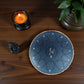 Steel Tongue Drum - 13 Note Rain Drum - 12-in - Navy Blue - Mellow Monkey