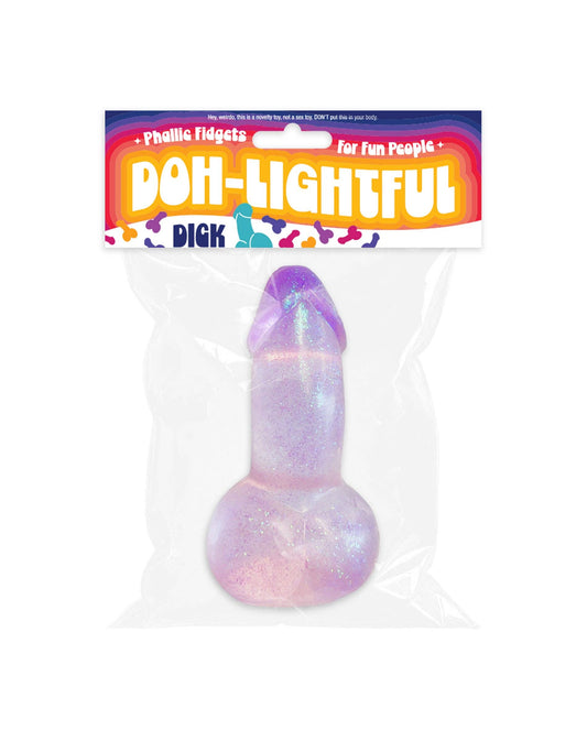 Doh-lightful Phallic Fidget - Purple