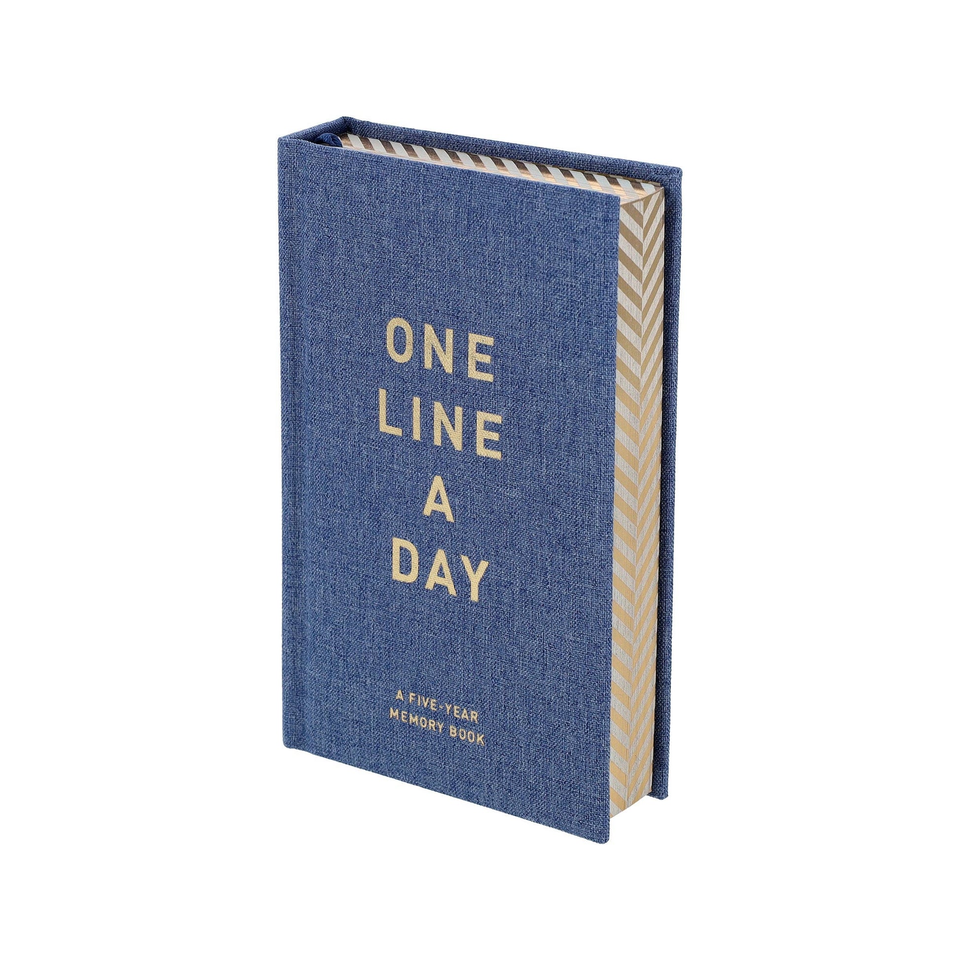 One Line A Day Five Year Journal - Denim Hard Covered - Mellow Monkey
