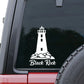 Blackrock Lighthouse Car Decal - Mellow Monkey
