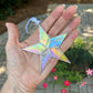 Peace and Hope Stained Glass Christmas Star Ornament - Mellow Monkey