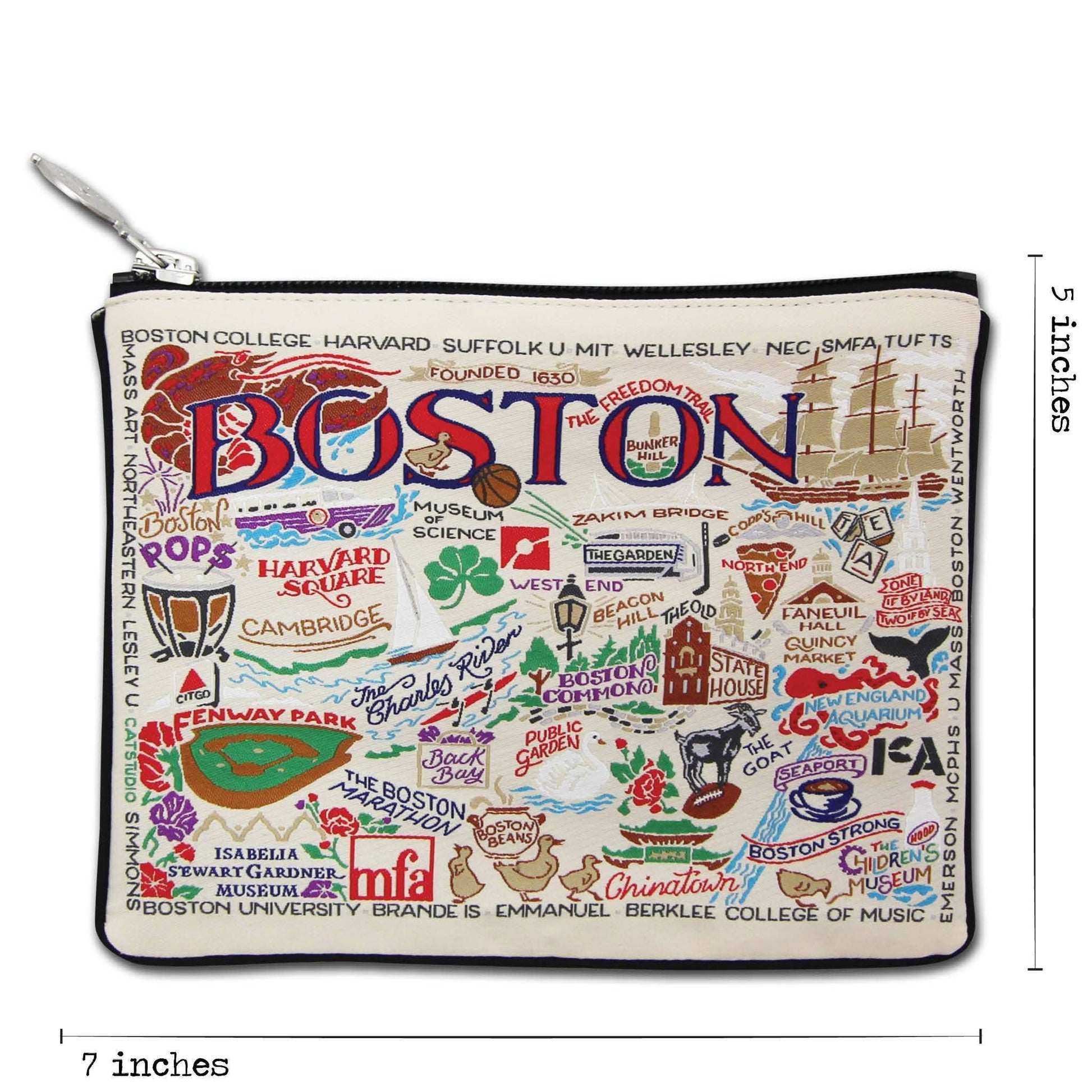 Boston Zip Pouch - Mellow Monkey