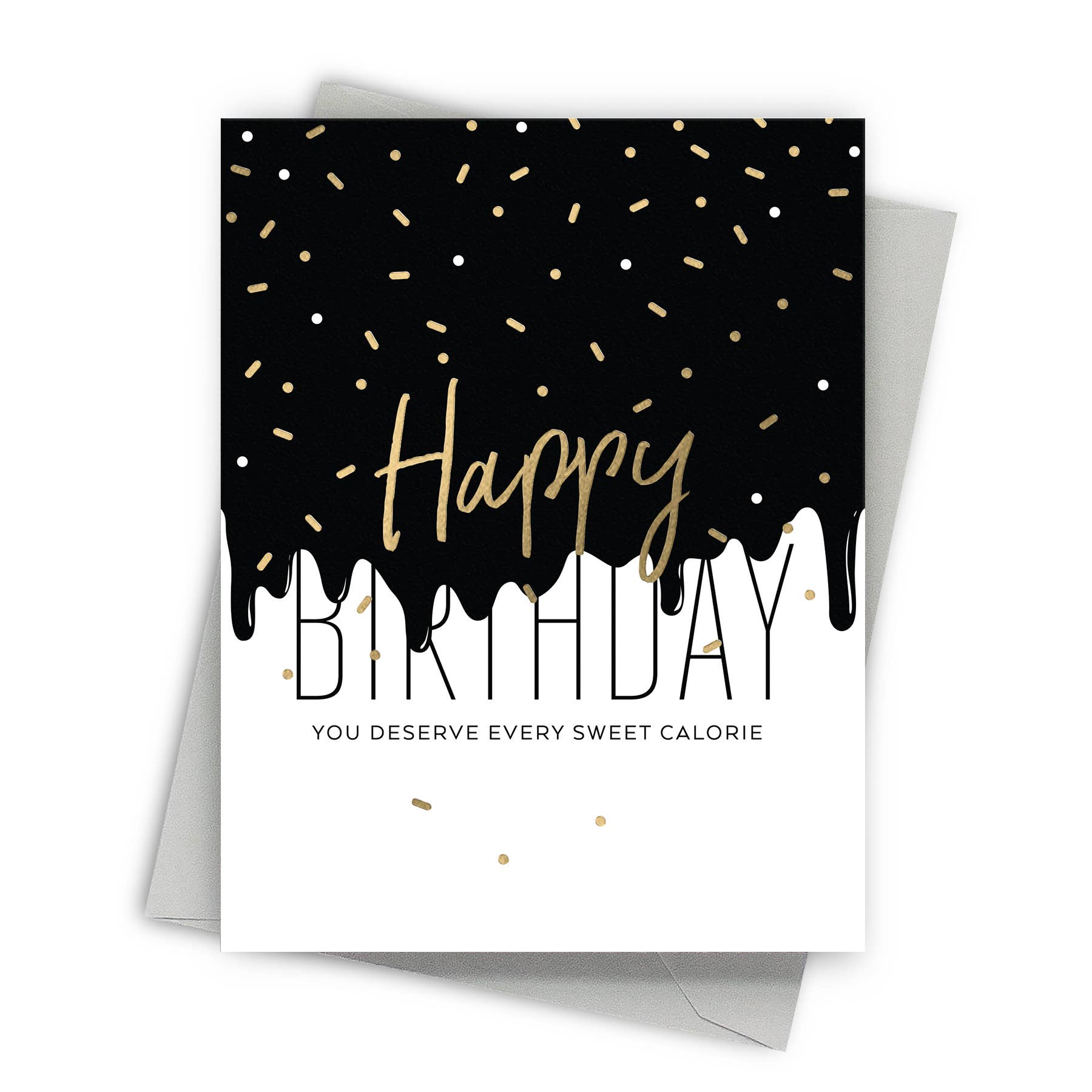 Sweet Calories – Dessert Inspired Birthday Card - Mellow Monkey